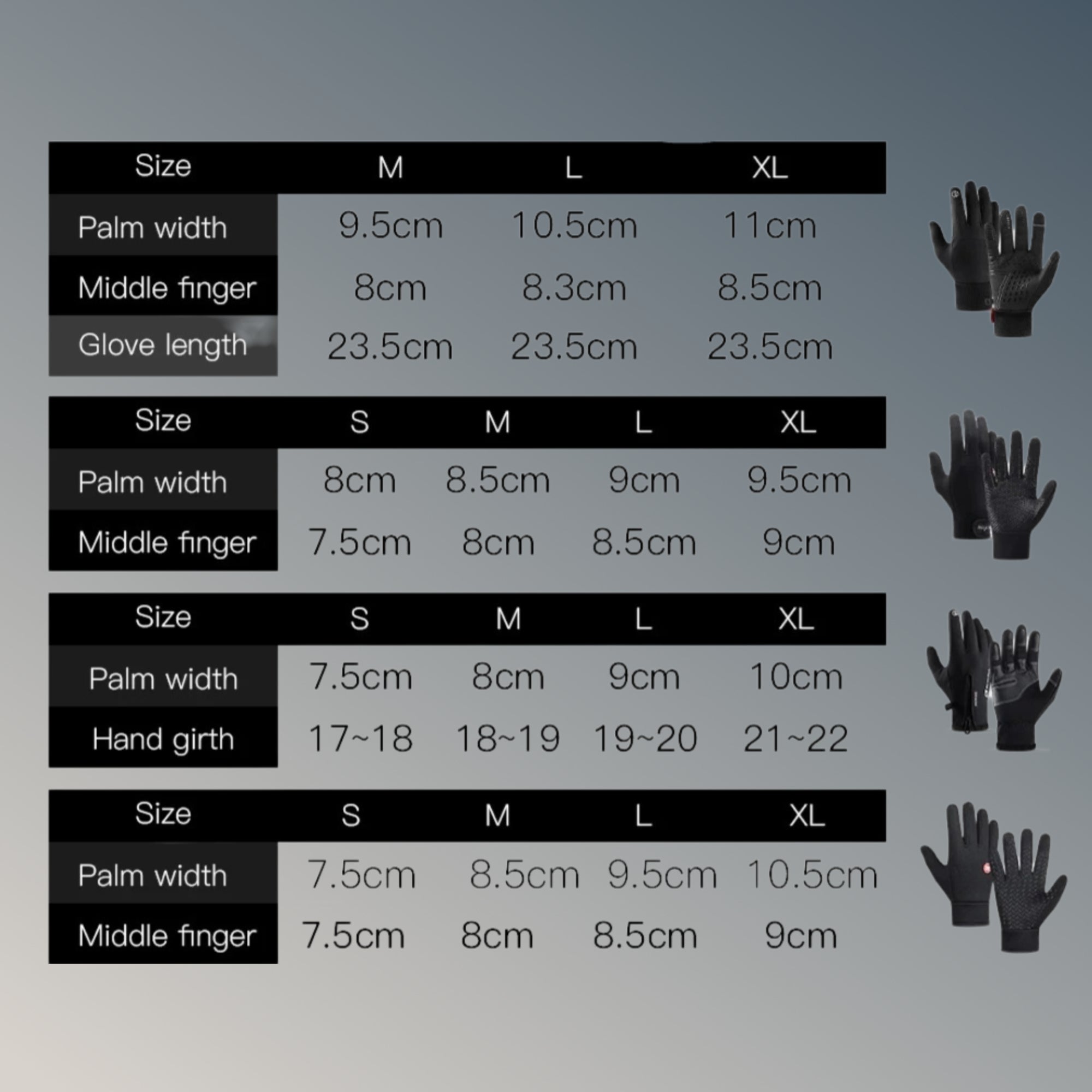 AeroPeak Running Gloves